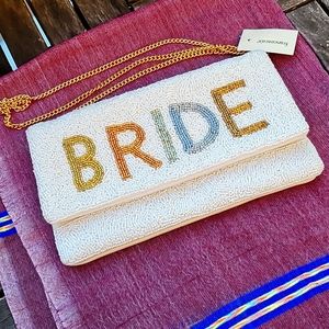 Francesca’s Bride Beaded Clutch